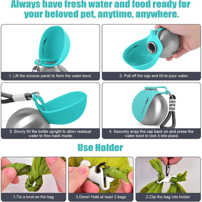 HydraPups™ Dog Water Bottle